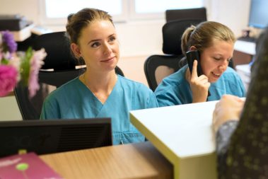 Diabetologie Praxis Potsdam - Empfang