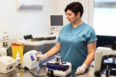 Diabetologie Praxis Potsdam - Eigenes Labor