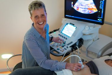 Diabetologie Praxis Potsdam - Ultraschall durch Dr. Barbara Baumann